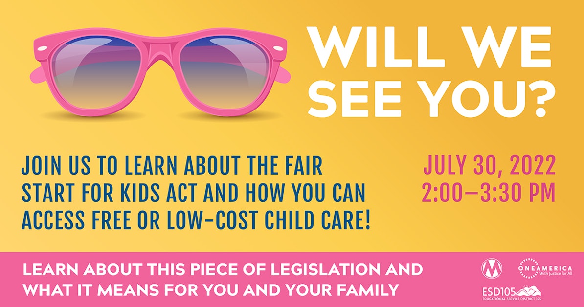 Washington State’s Fair Start for Kids Act Virtual Informational July